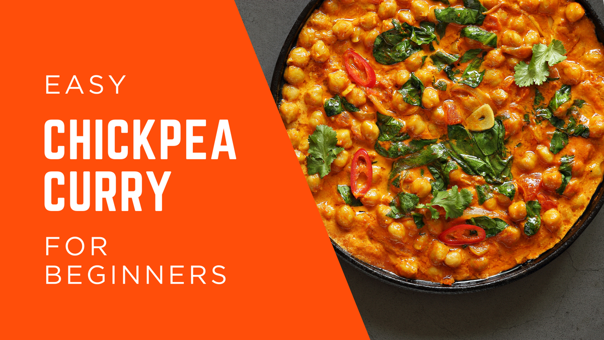 Easy Chickpea Curry for Beginners — 15 Minutes, One Pot