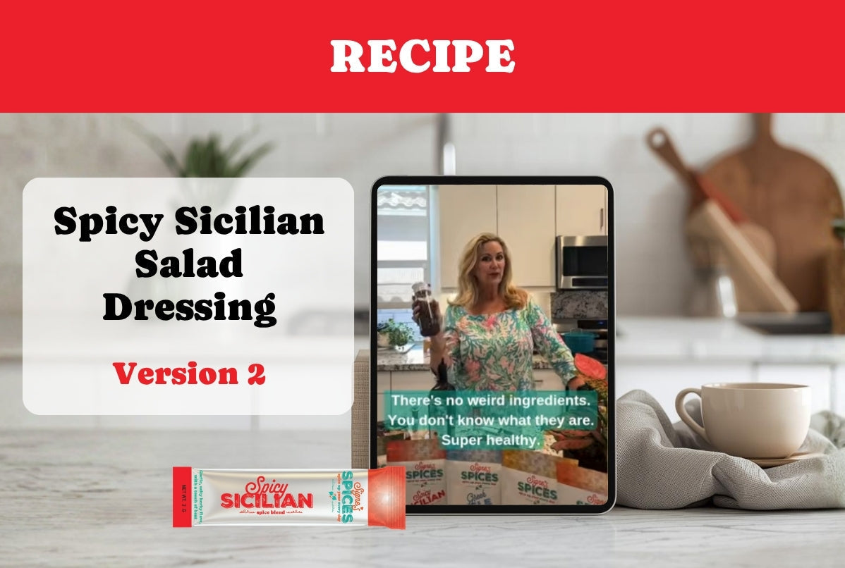 Spicy Sicilian Salad Dressing (version 2)