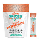 Signe’s Spices Autumn Pumpkin – 8 Single-Serve Packets | Small-Batch Organic ingredients of Cinnamon, Ginger & Nutmeg Blend for Smoothies, Baking & Seasonal Drinks
