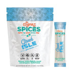 Signe’s Spices Greek Isle – 8 Single-Serve Packets | Small-Batch Mediterranean Herb & Spice Blend with Organic ingredients including Garlic, Oregano & Parsley for Dressings, Dips & Bakes