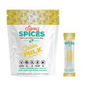 Signe’s Spices Golden Milk – 8 Single-Serve Packets | Small-Batch Organic ingredients of Turmeric & Cinnamon Blend for Lattes, Smoothies & Baking