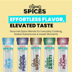 Signe’s Spices Golden Milk – 8 Single-Serve Packets | Small-Batch Organic ingredients of Turmeric & Cinnamon Blend for Lattes, Smoothies & Baking