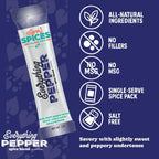 Signe’s Spices Everything Pepper – 8 Single-Serve Packets | Small-Batch Black Pepper & Garlic Seasoning Blend with Organic ingredients of Onion, Bell Pepper & Celery Seed for Steak, Marinades & Everyday Cooking