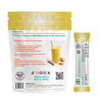 Signe’s Spices Golden Milk – 8 Single-Serve Packets | Small-Batch Organic ingredients of Turmeric & Cinnamon Blend for Lattes, Smoothies & Baking