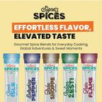 Signe’s Spices Spicy Sicilian – 8 Single-Serve Packets | Small-Batch Italian Herb & Garlic Seasoning Blend with Sea Salt, Basil & Red Pepper Flakes for Pasta, Bread Dipping & Dressings