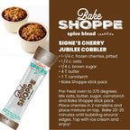 Signe’s Spices Bake Shoppe – 8 Single-Serve Packets | Small-Batch Sweet & Warming Spice Blend with Cinnamon, Nutmeg & Cardamom for Baking, Smoothies & Coffee